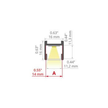 LED-Alu Profil PDS-H